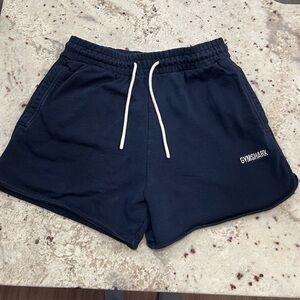 Gymshark Navy Cotton Shorts